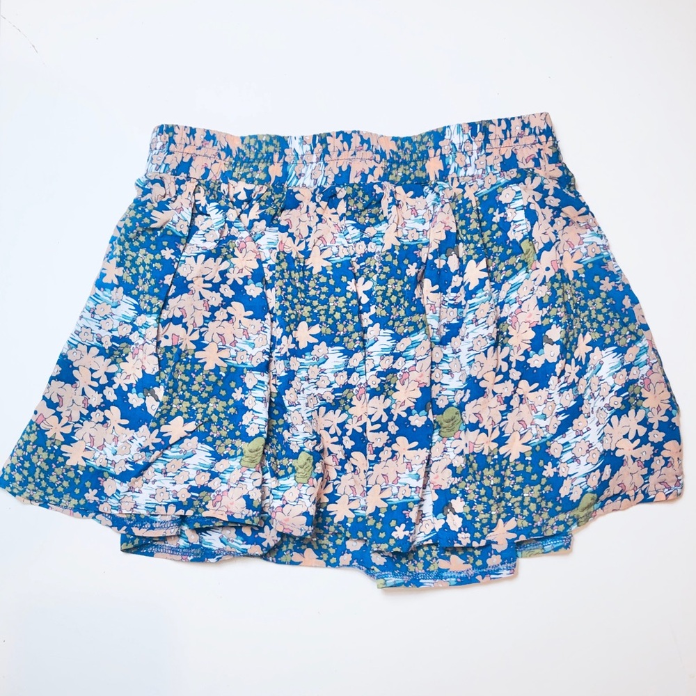 [UK2LA] Floral Skirt